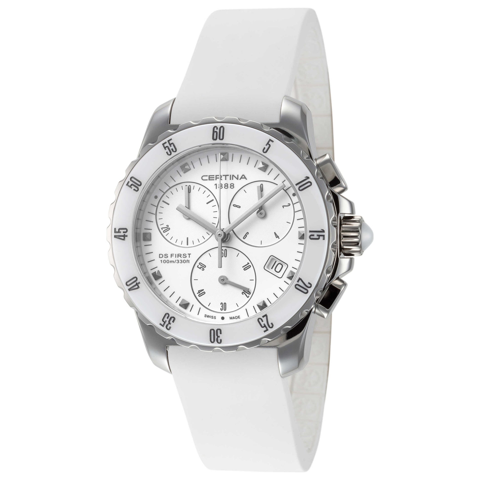 Front view of Certina DS First Lady Women's Quartz Watch C0142171701100