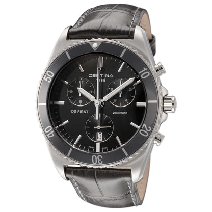 Front view of Certina DS First Men's Quartz Watch C0144171605100