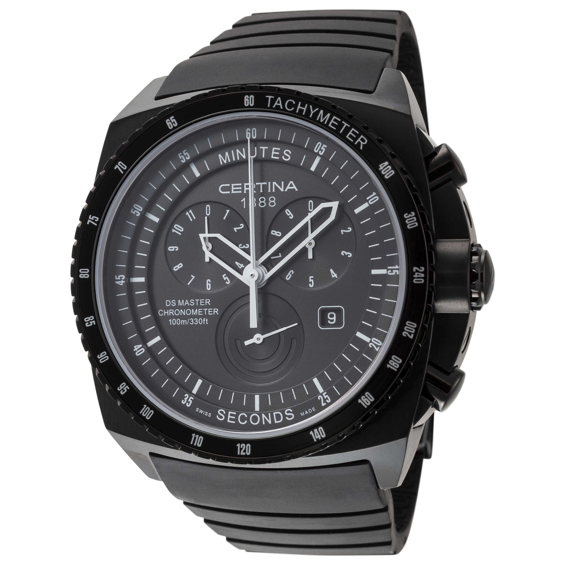 Front view of Certina DS Master Men's Quartz Watch C0154341705000