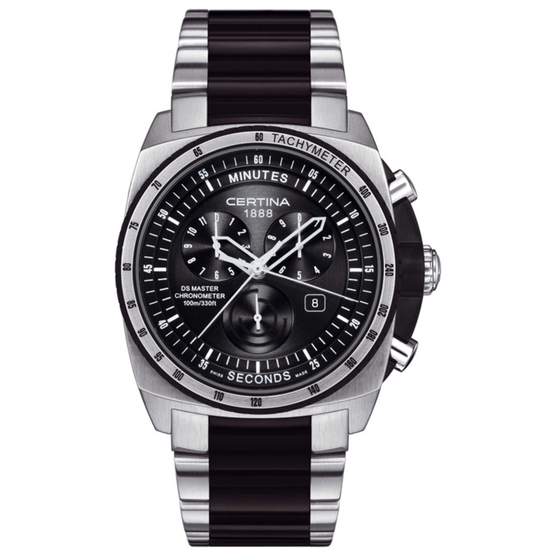 Front view of Certina DS Master Men's Quartz Watch C0154342205000