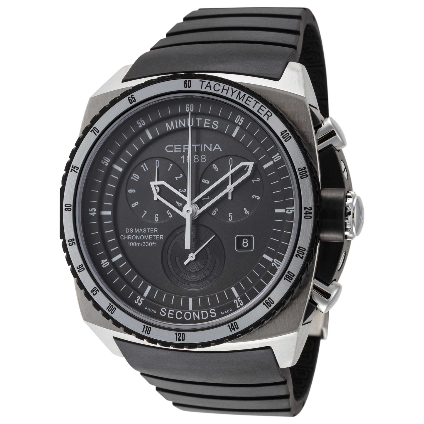 Front view of Certina DS Master Men's Quartz Watch C0154342705000