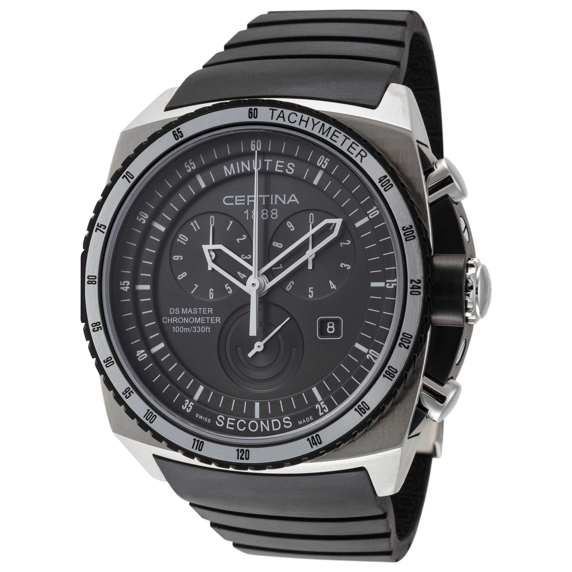 Front view of Certina DS Master Men's Quartz Watch C0154342705000