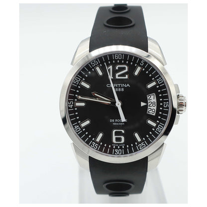 Front view of Certina DS Rookie Men's Swiss Quartz (Battery-Powered) Watch C016-410-17-05700-SD