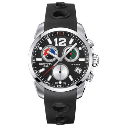 Front view of Certina DS Rookie Men's Swiss Quartz (Battery-Powered) Watch C016-417-17-057-00