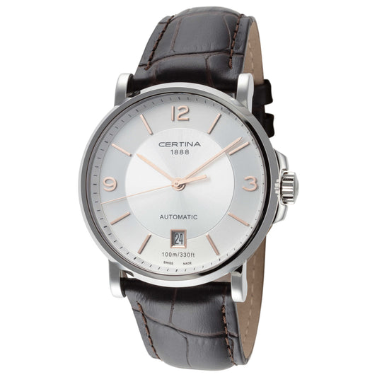 Front view of Certina DS Caimano Men's Automatic Watch C0174071603701