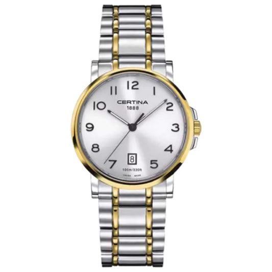 Front view of Certina DS Caimano Gent Men's Quartz Watch C0174102203200