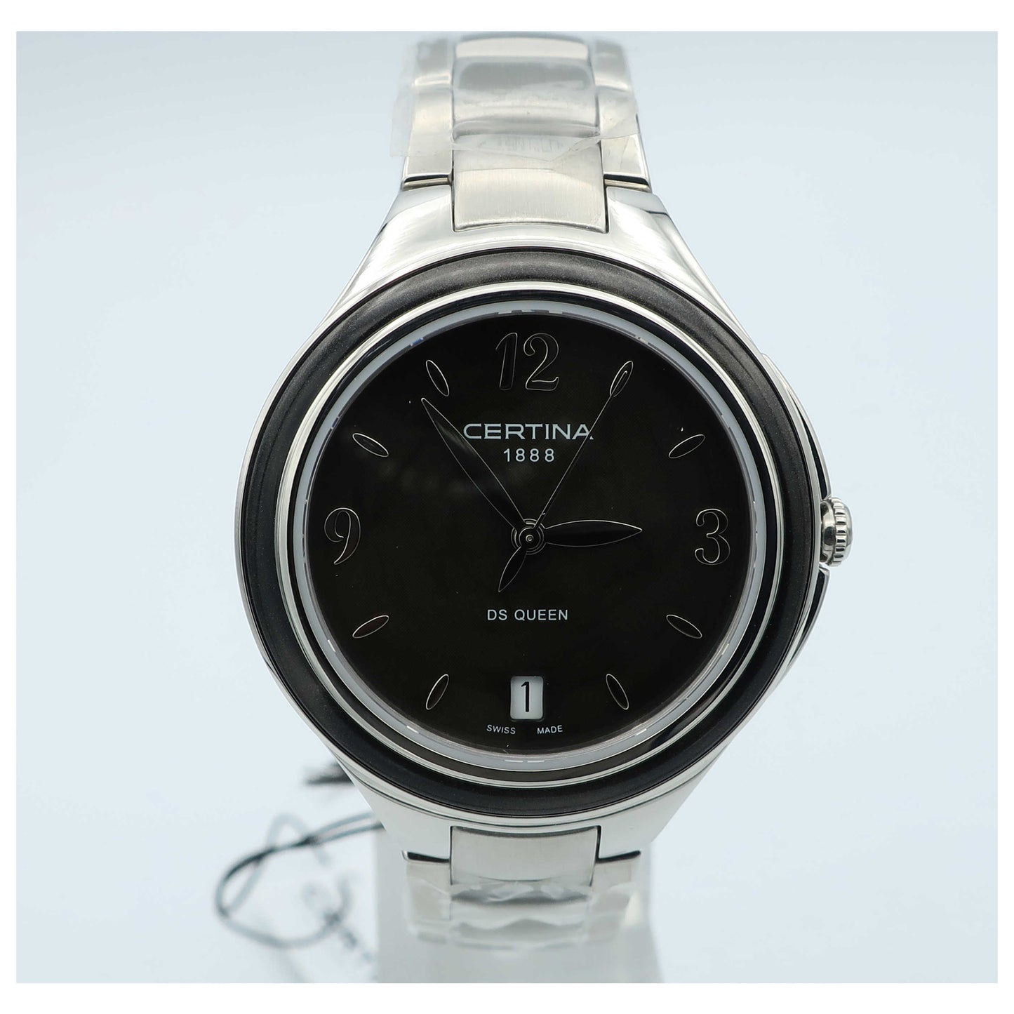 Front view of Certina DS Queen Women's Swiss Quartz (Battery-Powered) Watch C018-210-11-05700-SD