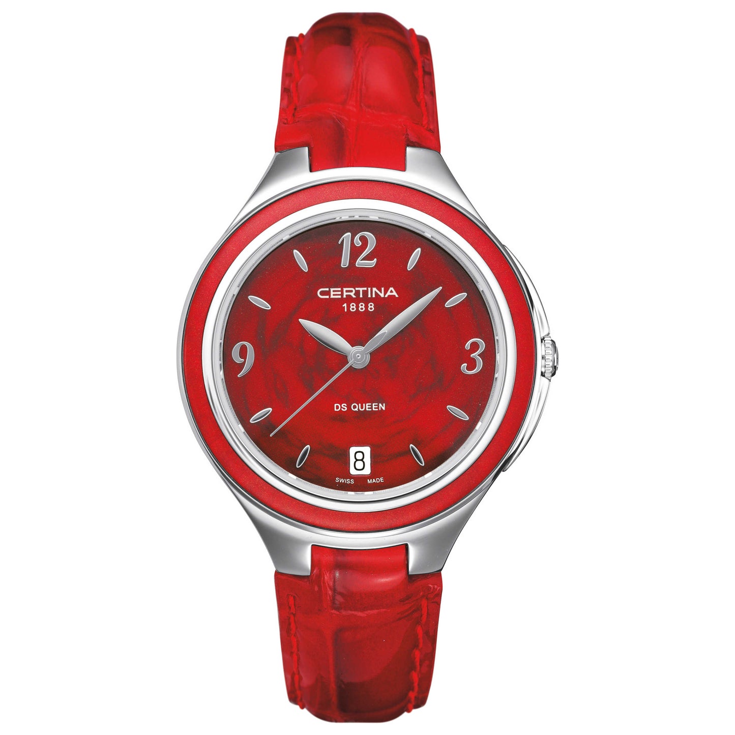 Front view of Certina DS Queen Women's Swiss Quartz (Battery-Powered) Watch C018-210-16-427-00