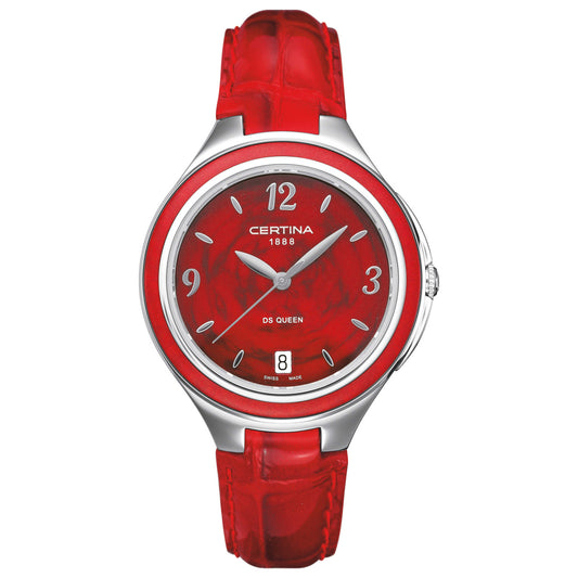 Front view of Certina DS Queen Women's Swiss Quartz (Battery-Powered) Watch C018-210-16-427-00