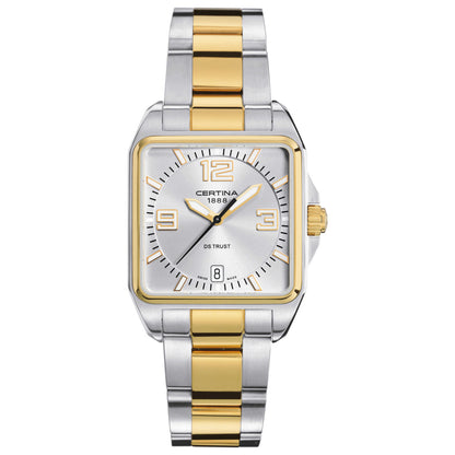Front view of Certina DS Trust Men's Swiss Quartz (Battery-Powered) Watch C019-510-22-037-00