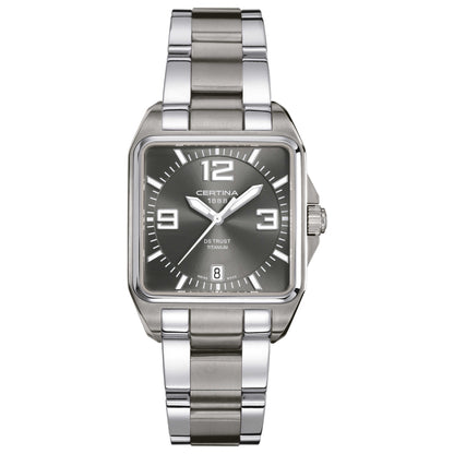Front view of Certina DS Trust Men's Swiss Quartz (Battery-Powered) Watch C019-510-44-087-00
