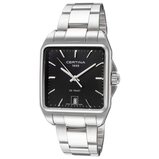 Front view of Certina DS Trust Men's Quartz Watch C0195101105100