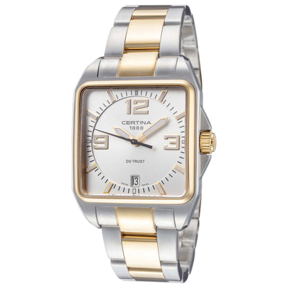 Front view of Certina DS Trust Men's Quartz Watch C0195102203700