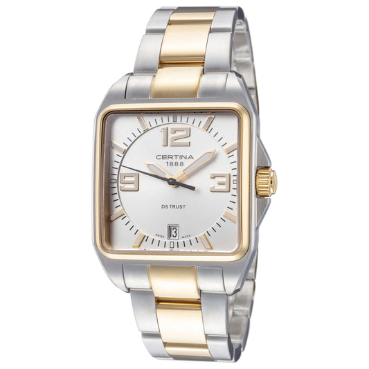 Front view of Certina DS Trust Men's Quartz Watch C0195102203700