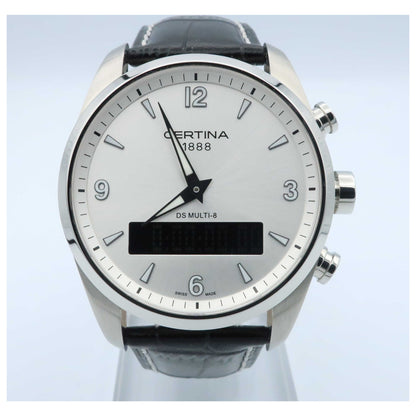 Front view of Certina DS Multi-8 Men's Swiss Quartz (Battery-Powered) Watch C020-419-1603700-SDV