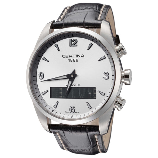 Front view of Certina DS Multi-8 Men's Quartz Watch C0204191603700