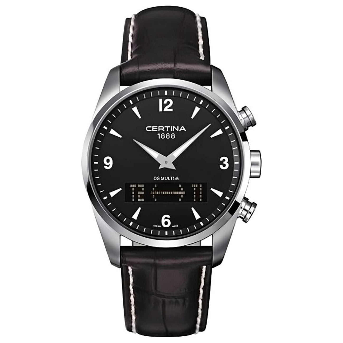 Front view of Certina DS Multi-8 Men's Quartz Watch C0204191605700