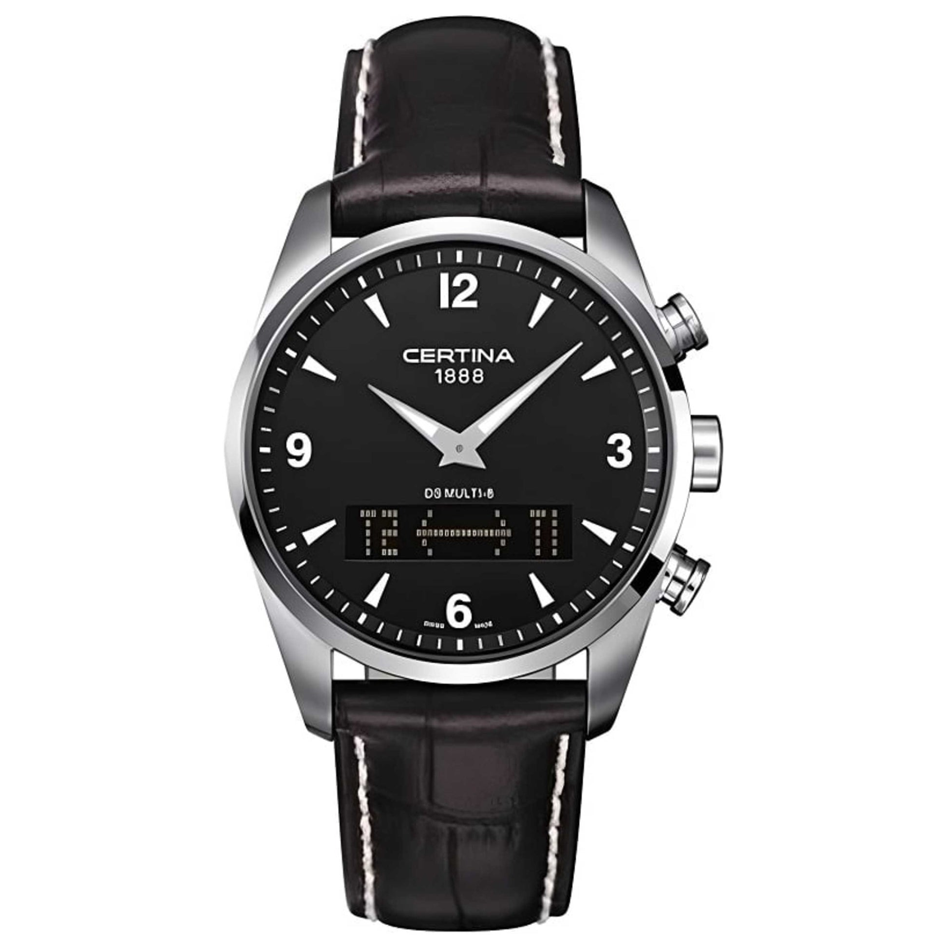 Front view of Certina DS Multi-8 Men's Quartz Watch C0204191605700
