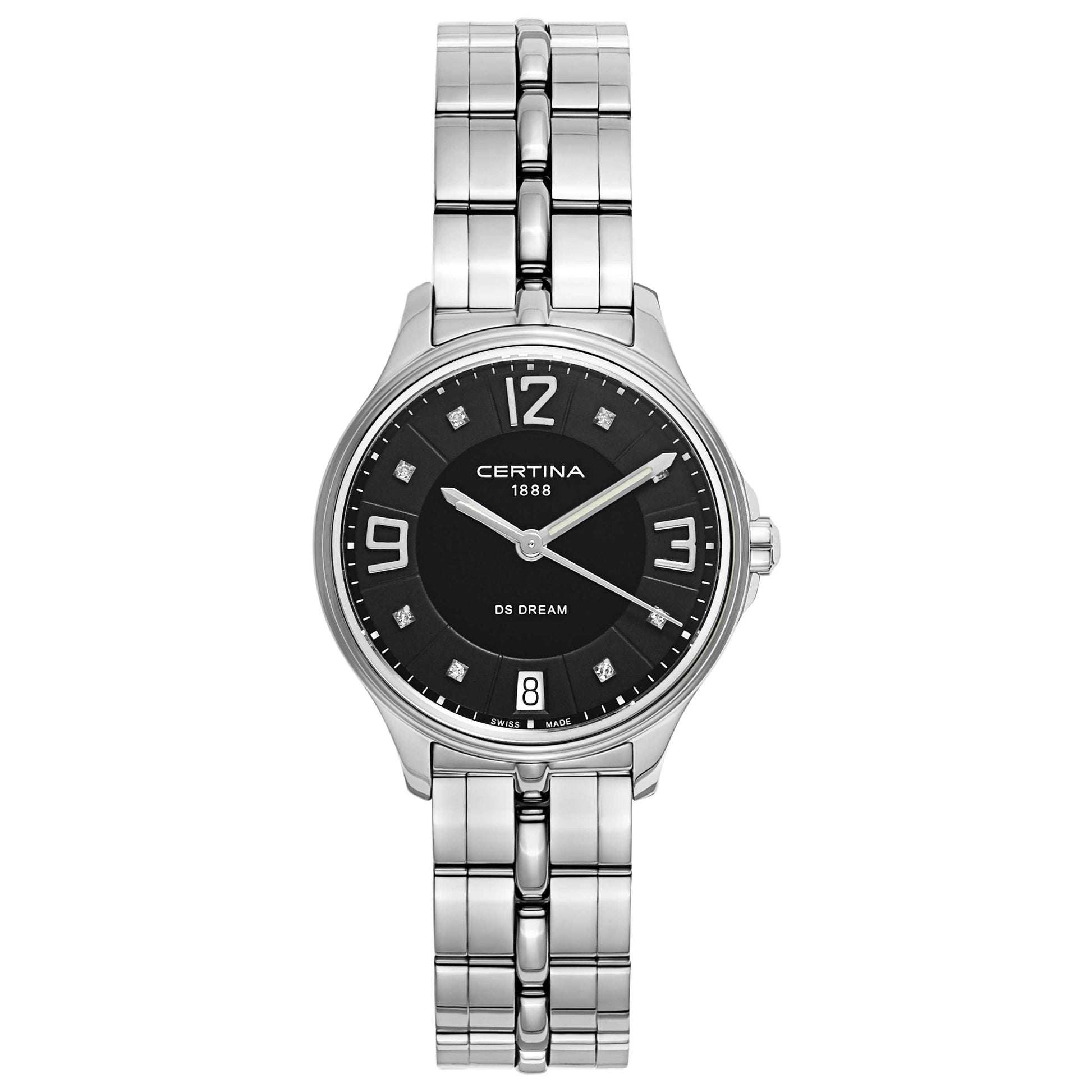 Front view of Certina DS Dream Women's Swiss Quartz (Battery-Powered) Watch C021-210-11-056-00