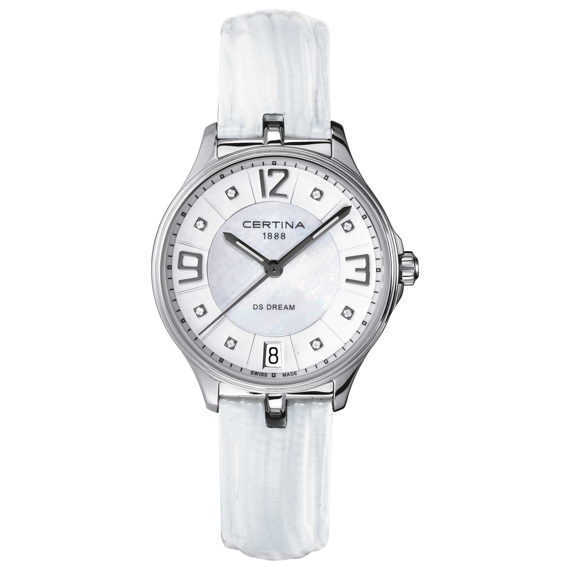 Front view of Certina DS Dream Women's Swiss Quartz (Battery-Powered) Watch C021-210-16-116-00