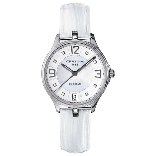 Front view of Certina DS Dream Women's Swiss Quartz (Battery-Powered) Watch C021-210-16-116-00
