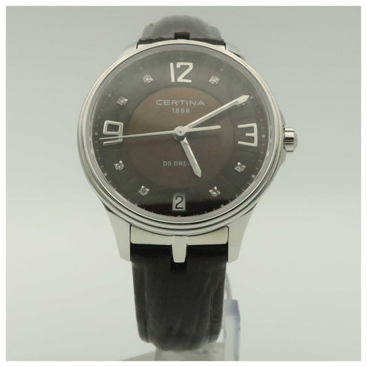 Front view of Certina DS Dream Women's Swiss Quartz (Battery-Powered) Watch C021-210-16-29600-SD