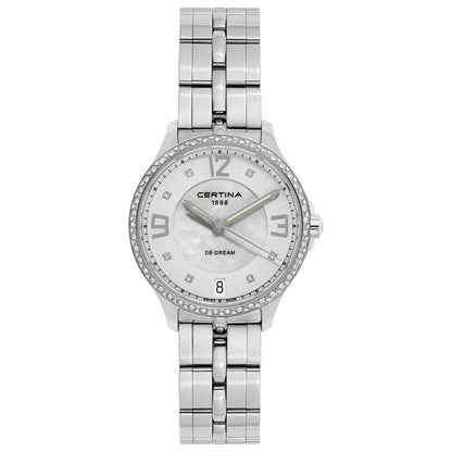 Front view of Certina DS Dream Women's Swiss Quartz (Battery-Powered) Watch C021-210-61-116-00