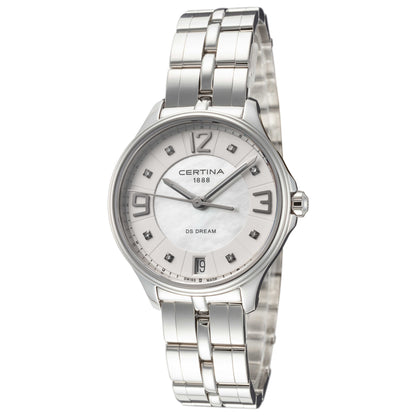 Front view of Certina DS Dream Women's Quartz Watch C0212101111600