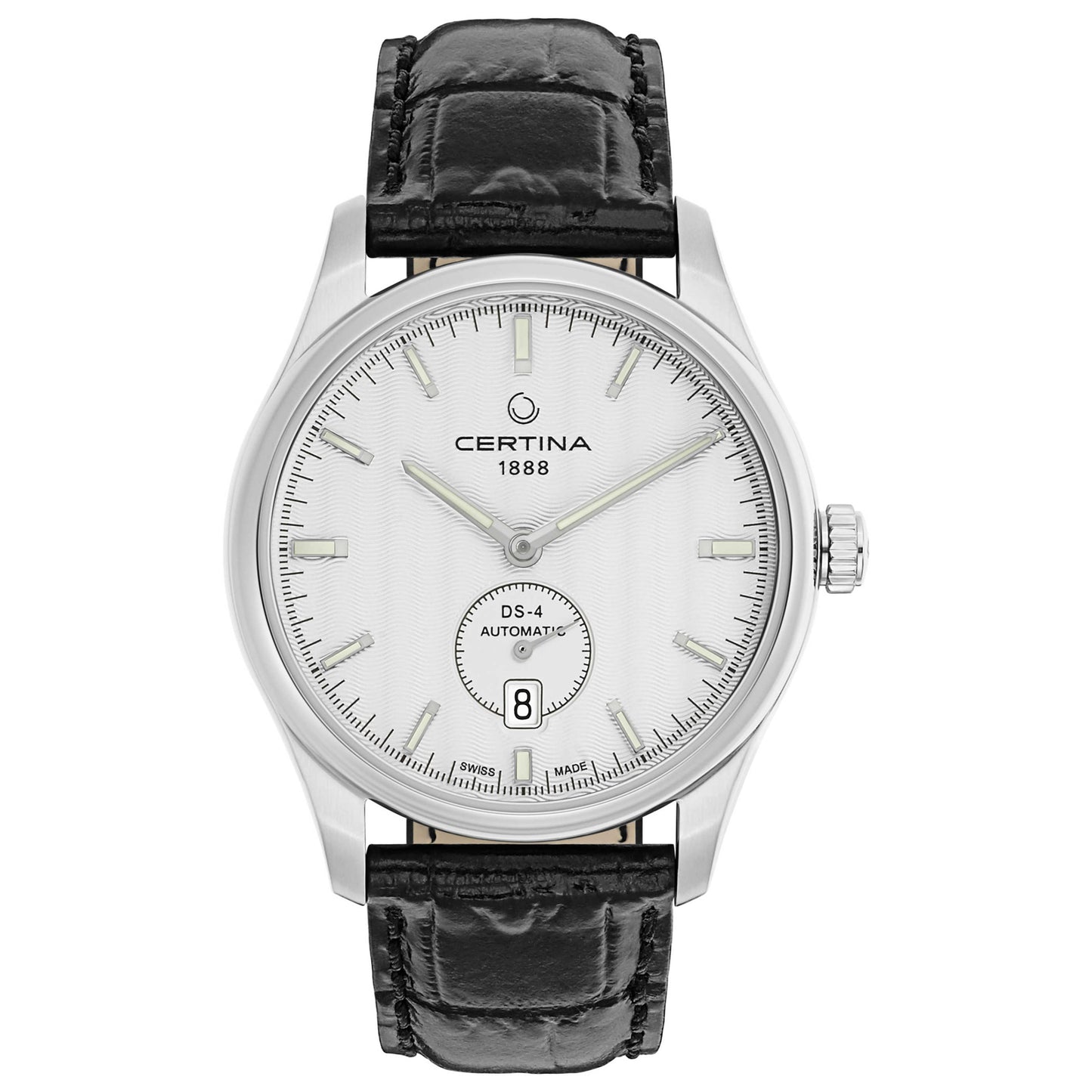 Front view of Certina DS 4 Men's Automatic Watch C022-428-16-031-00