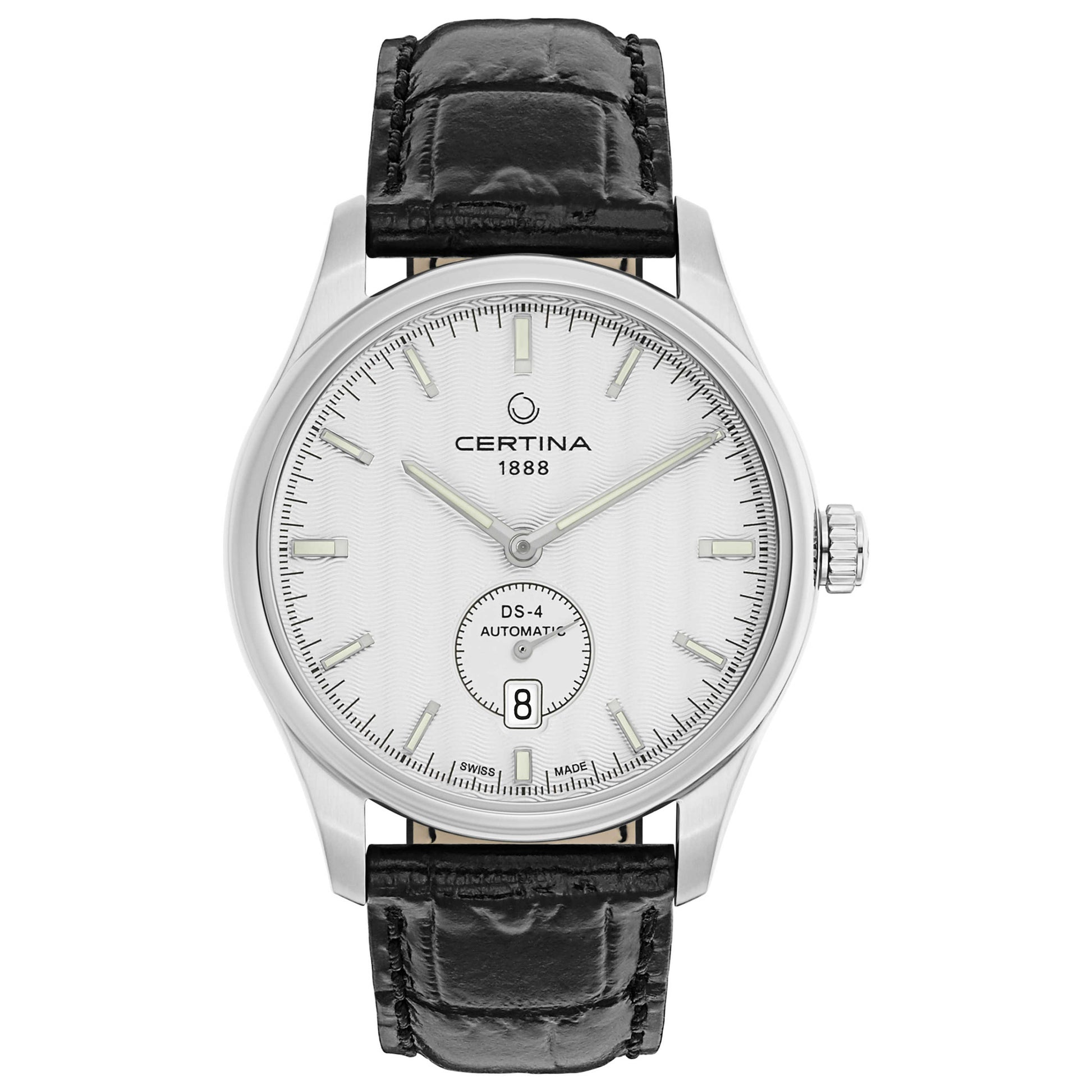 Front view of Certina DS 4 Men's Automatic Watch C022-428-16-031-00