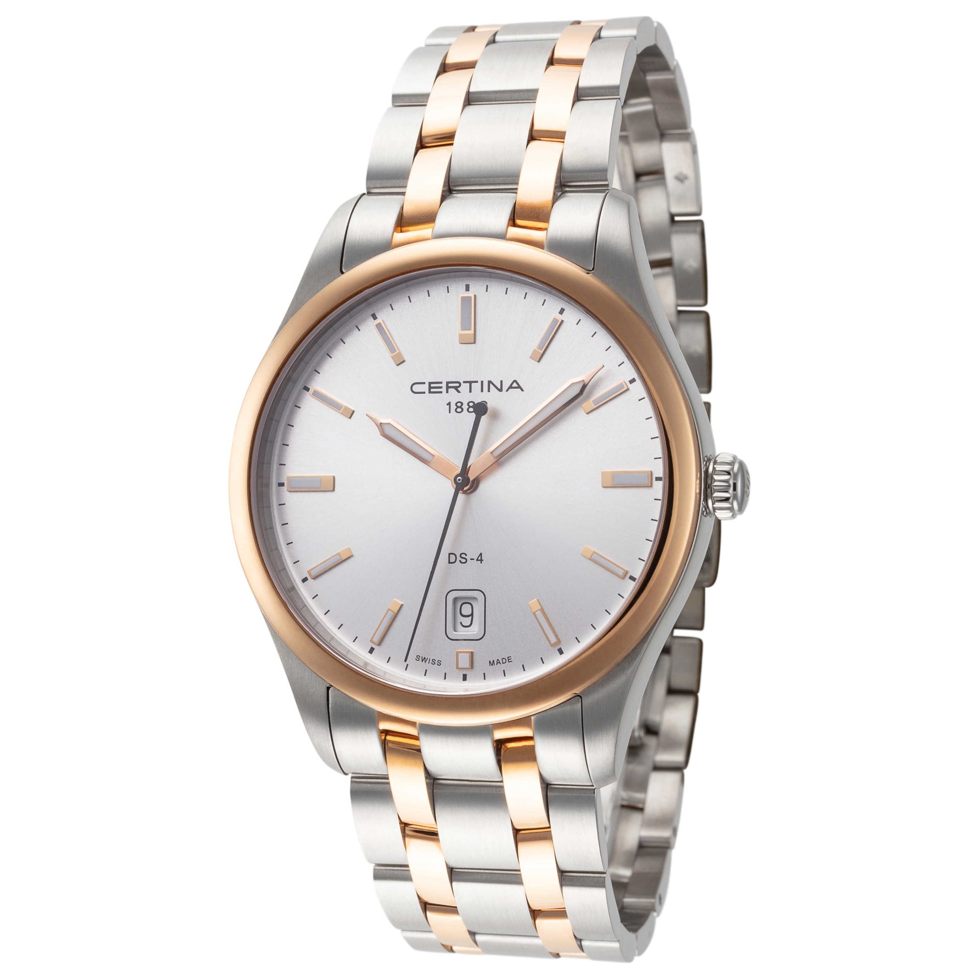 Front view of Certina DS-4 Men's Quartz Watch C0224102203100