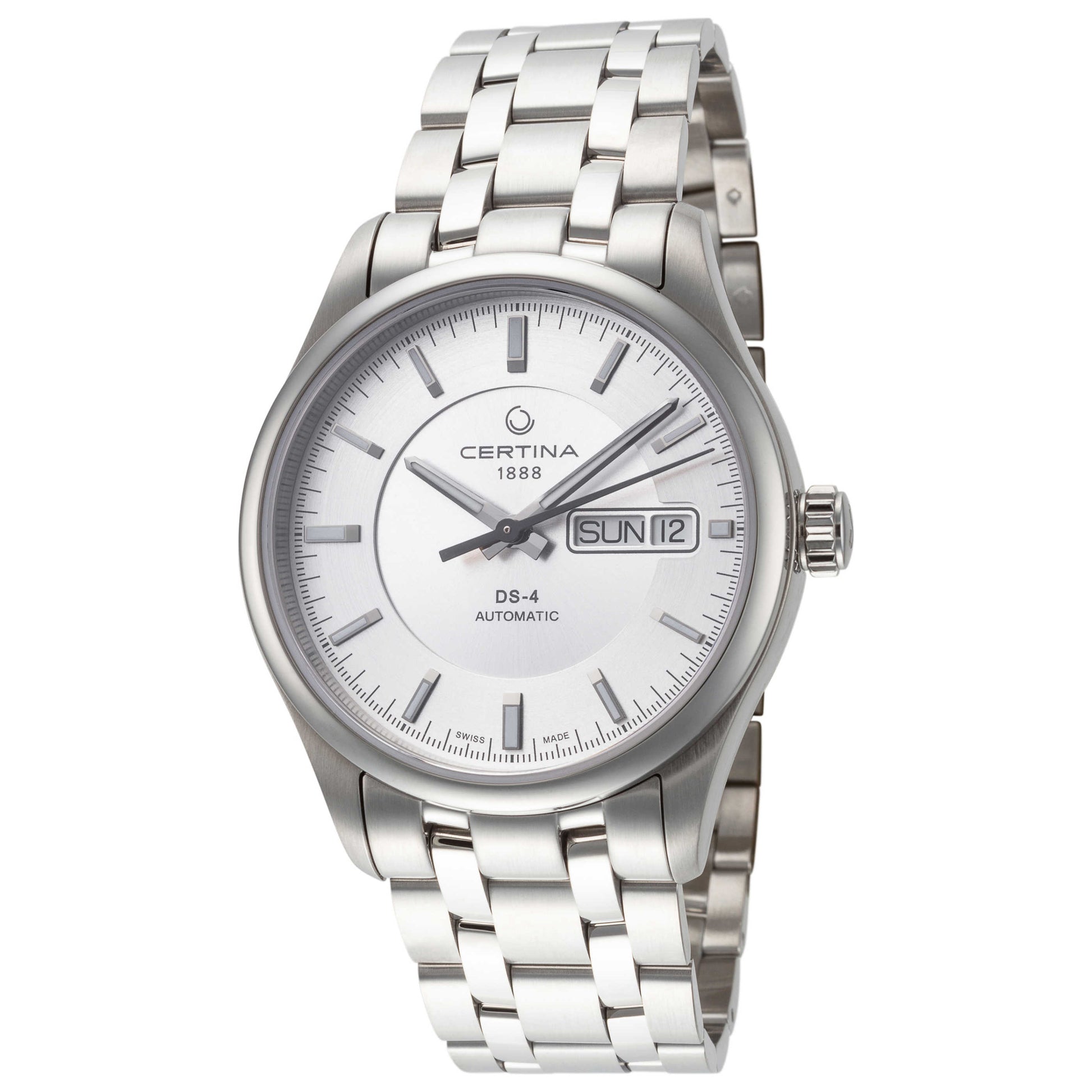 Front view of Certina DS-4 Men's Automatic Watch C0224301103100
