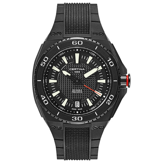 Front view of Certina DS Eagle Men's Swiss Quartz (Battery-Powered) Watch C023-710-17-051-00
