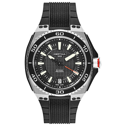 Front view of Certina DS Eagle Men's Swiss Quartz (Battery-Powered) Watch C023-710-27-051-00
