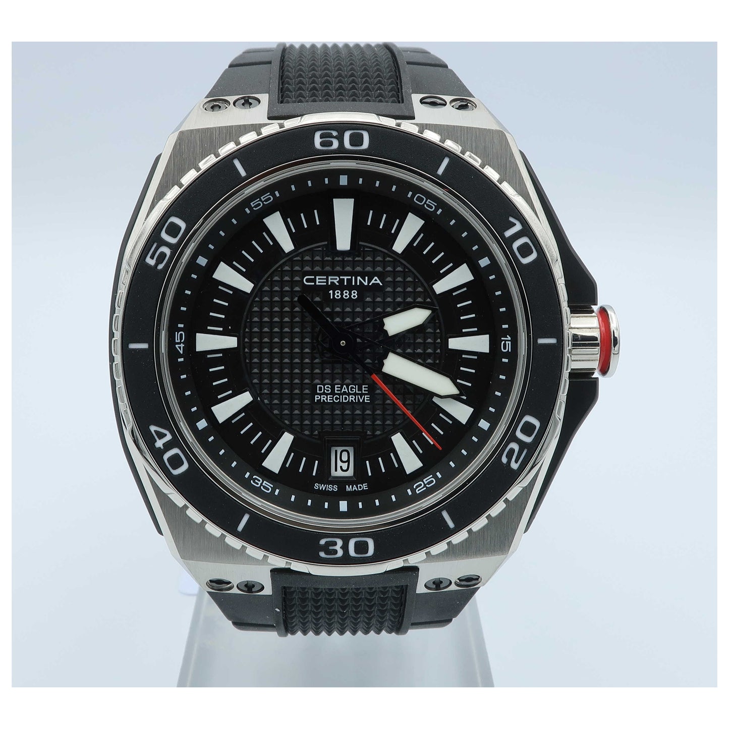 Front view of Certina DS Eagle Men's Swiss Quartz (Battery-Powered) Watch C023-710-27-05100-SD