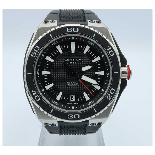 Front view of Certina DS Eagle Men's Swiss Quartz (Battery-Powered) Watch C023-710-27-05100-SD