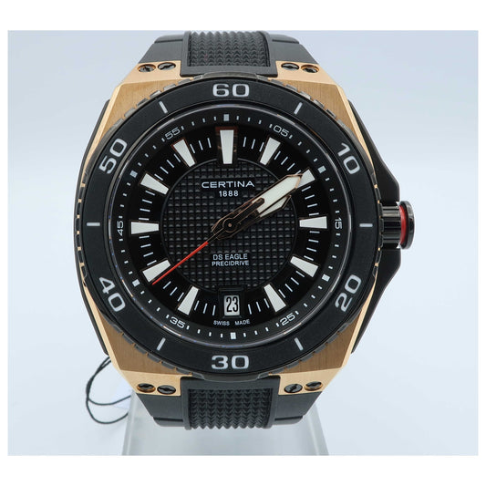 Front view of Certina DS Eagle Men's Swiss Quartz (Battery-Powered) Watch C023-710-37-05100-SD