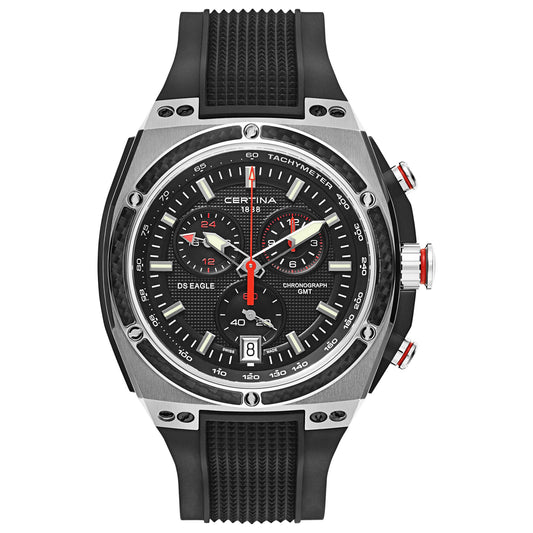 Front view of Certina DS Eagle Men's Swiss Quartz (Battery-Powered) Watch C023-739-27-051-00