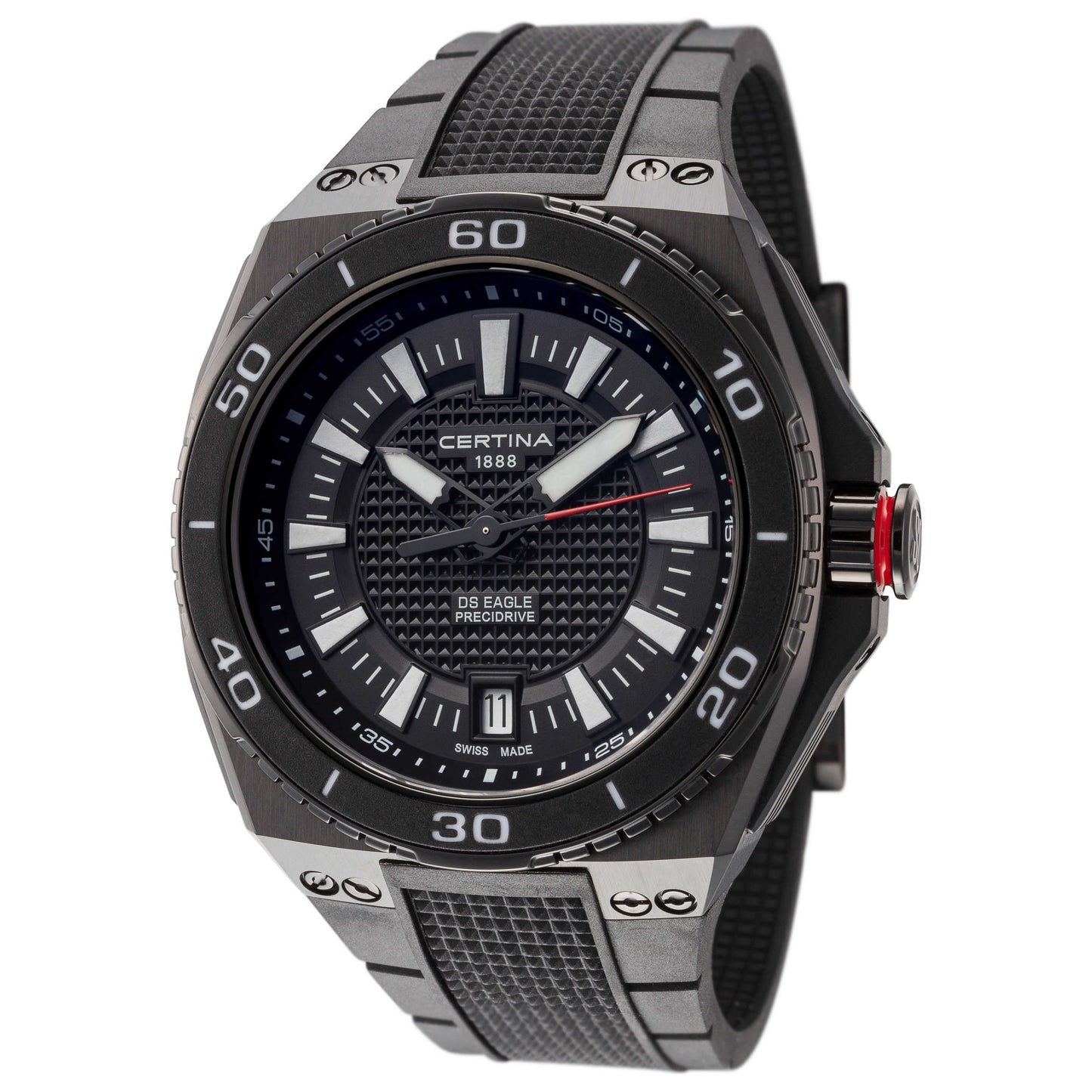 Front view of Certina DS Eagle Men's Quartz Watch C0237101705100