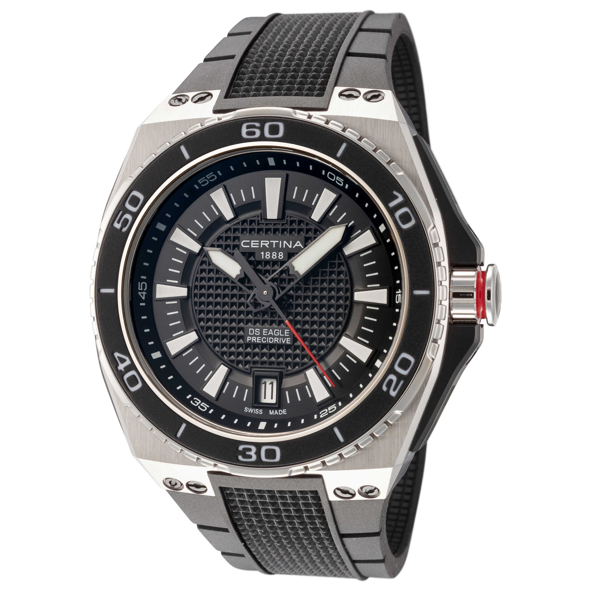Front view of Certina DS Eagle Men's Quartz Watch C0237102705100