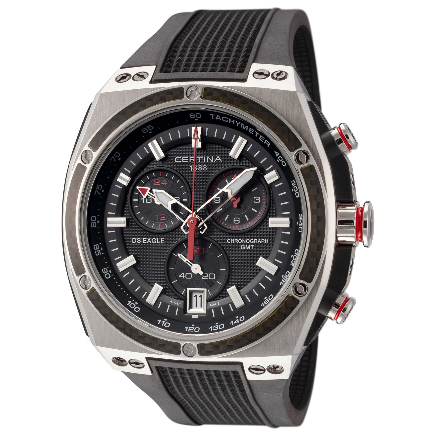 Front view of Certina DS Eagle Men's Quartz Watch C0237392705100