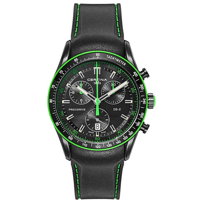 Front view of Certina DS 2 Men's Swiss Quartz (Battery-Powered) Watch C024-447-17-051-22