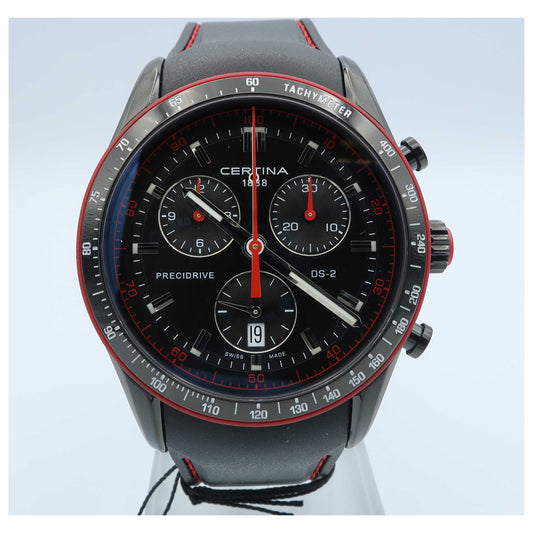 Front view of Certina DS 2 Men's Swiss Quartz (Battery-Powered) Watch C024-447-17-05133-SD