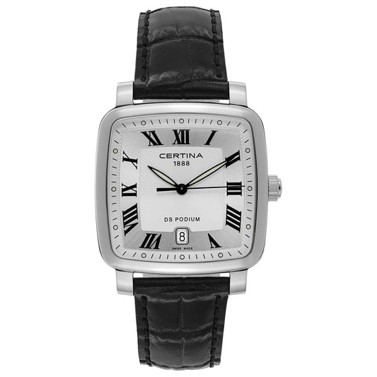 Front view of Certina DS Podium Unisex Swiss Quartz (Battery-Powered) Watch C025-510-16-033-00