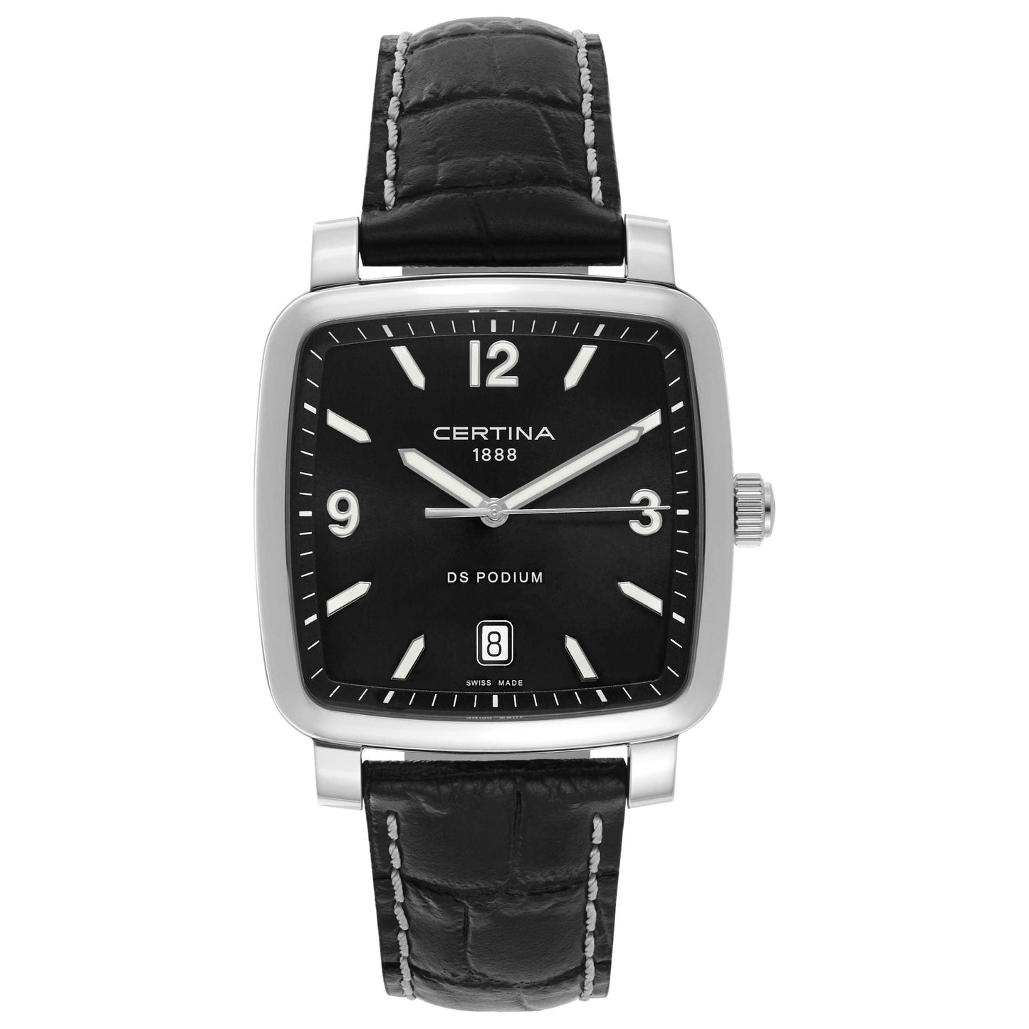 Front view of Certina DS Podium Unisex Swiss Quartz (Battery-Powered) Watch C025-510-16-057-00