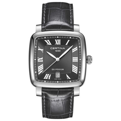 Front view of Certina DS Podium Unisex Swiss Quartz (Battery-Powered) Watch C025-510-16-083-00