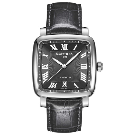 Front view of Certina DS Podium Unisex Swiss Quartz (Battery-Powered) Watch C025-510-16-083-00