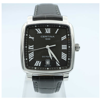 Front view of Certina DS Podium Unisex Swiss Quartz (Battery-Powered) Watch C025-510-16-08300-SD