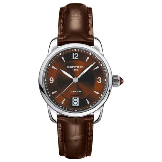 Front view of Certina DS Podium Women's Quartz Watch C0252101629700