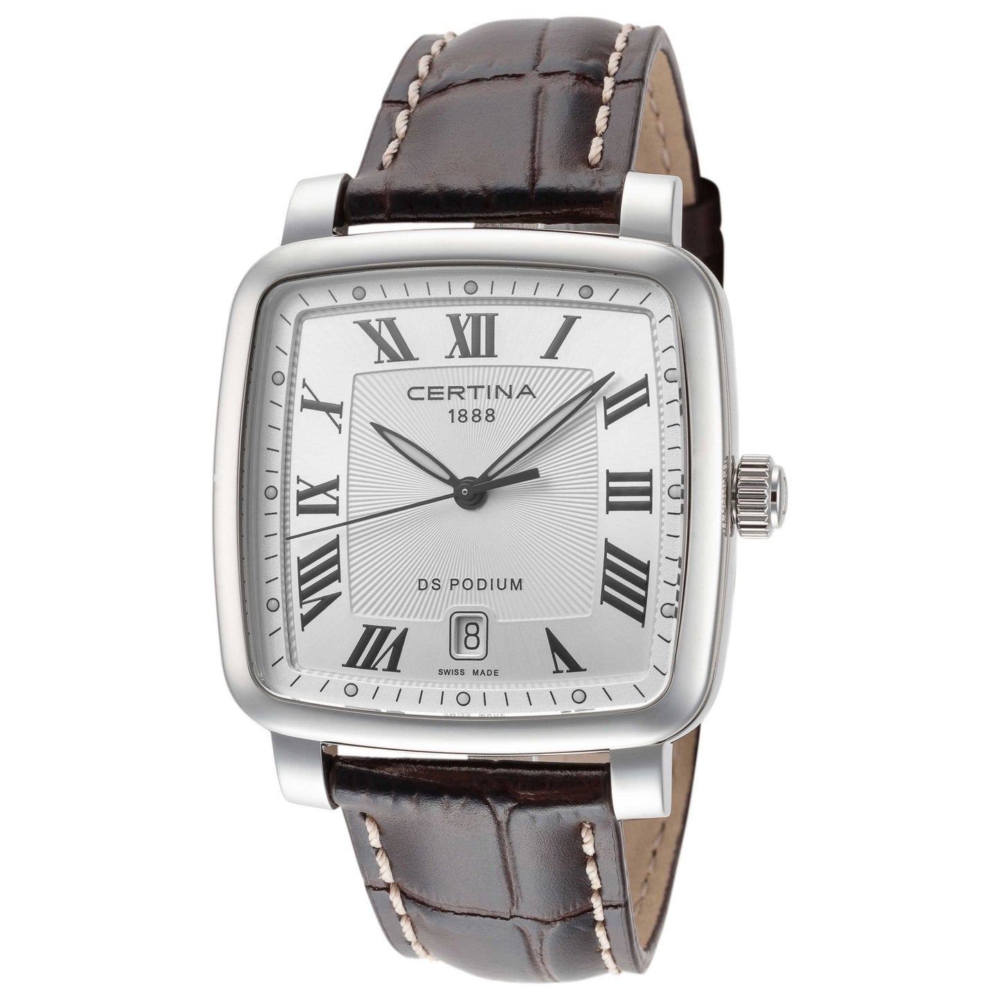 Front view of Certina DS Podium Unisex Quartz Watch C0255101603301